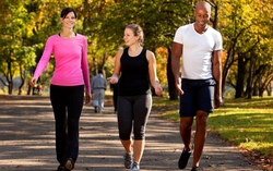 Phòng ngừa trụy tim nhờ đi bộ